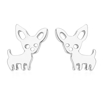 Simple Cute Fashion Pet Puppy Girl's Stud Earrings