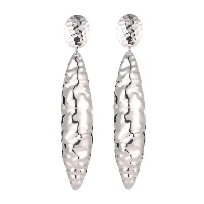 Fashion Women Exaggerated Geometry Pattern Irregular Metal Earrings