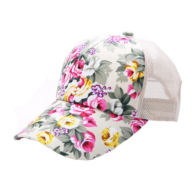 Wholesale Fashionable Brand Floral Printed Sun Protection