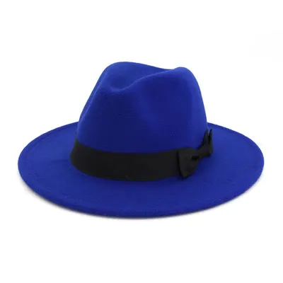Women's Solid Color Felt Jazz Hat Party Wear Bell Hat