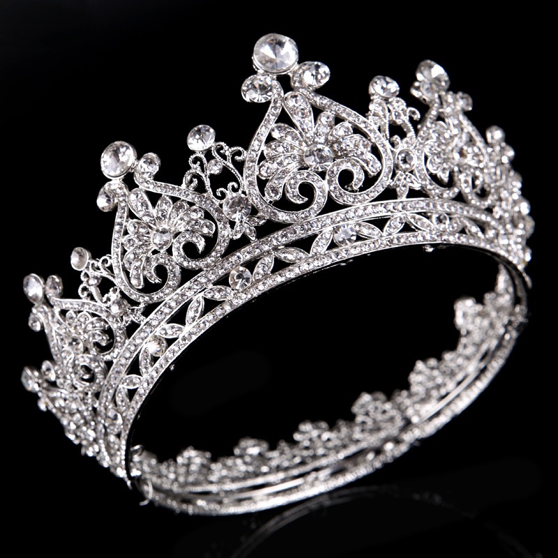 Pave Rhinestone sold Bridal Tiara Crown