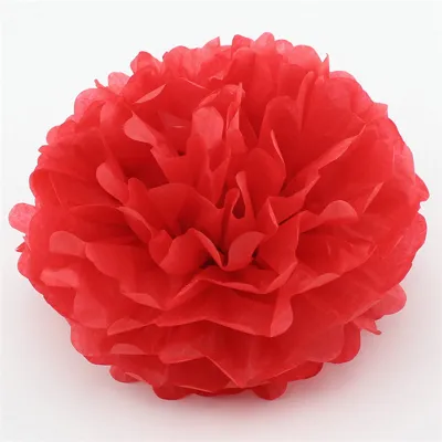 Fashion Paper Flower Ball Pendant for Happy Birthday Wedding Party Decorative Supplies