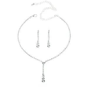 Fashion Simple Cute Drop Pattern Pendant Alloy Jewelry Set