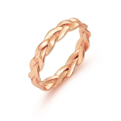Creative Braided Design Vintage Style Alloy Women's Ring