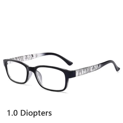 Fashion New Design Light Weight Transparent PC Frame HD Resin Lenses Reading Glasses