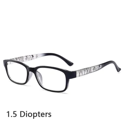 Fashion New Design Light Weight Transparent PC Frame HD Resin Lenses Reading Glasses