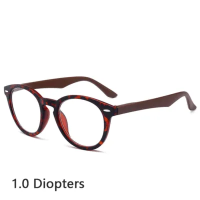 New Design PC Full Rim Rivet Decoration HD Resin Lenses Magnifier Fashion Reading Glasses