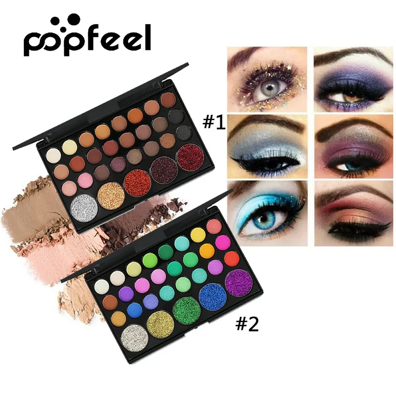 Glitter Eyeshadow Galaxy Palette Natural Makeup Eyeshadow Bright Warm Eye Makeup Glam