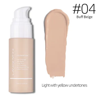 Langmanni 13 Colors Liquid Foundation Face Make Up Contour Palette