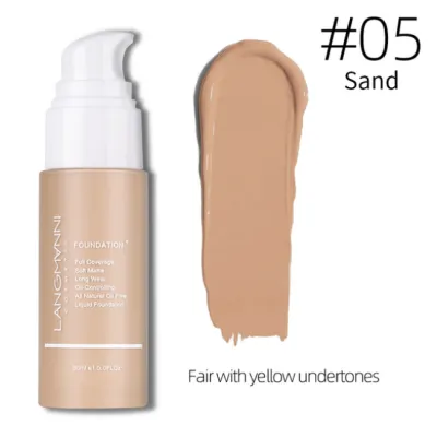 Langmanni 13 Colors Liquid Foundation Face Make Up Contour Palette