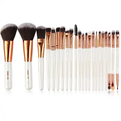 22pcs Blusher Eye Shadow Brushes Set Kit Make Up Brushes Set with Wooden Handle