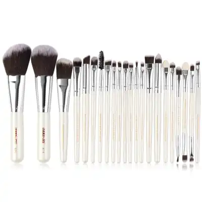 22pcs Blusher Eye Shadow Brushes Set Kit Make Up Brushes Set with Wooden Handle