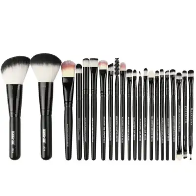 22pcs Blusher Eye Shadow Brushes Set Kit Make Up Brushes Set with Wooden Handle