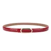 Red+Oval Buckle