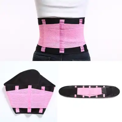 S-3XL Women Sticky High Waist Belly Wrap for Fitness