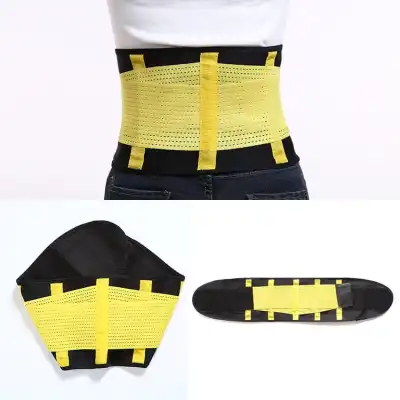S-3XL Women Sticky High Waist Belly Wrap for Fitness