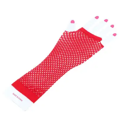 Women's Sexy Punk Fishnet Hollow Out Fingerless Gloves
