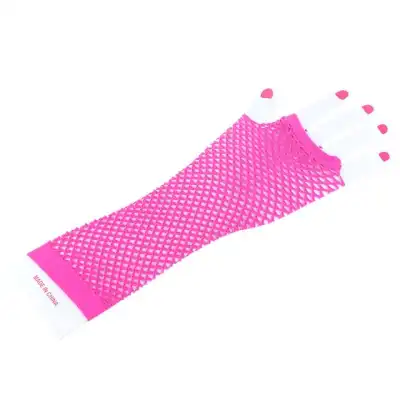 Women's Sexy Punk Fishnet Hollow Out Fingerless Gloves