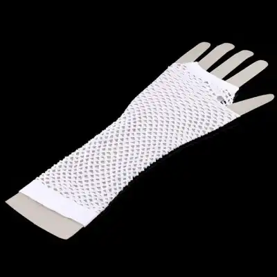 Women's Sexy Punk Fishnet Hollow Out Fingerless Gloves