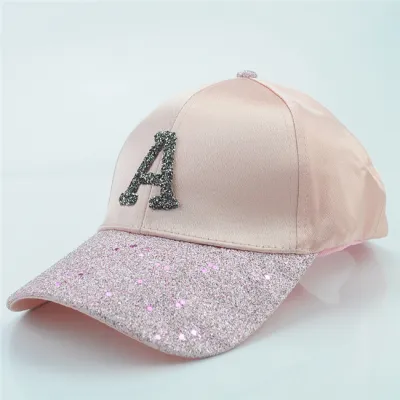 Rhinestone Sequin Decor Sunshade Baseball Cap