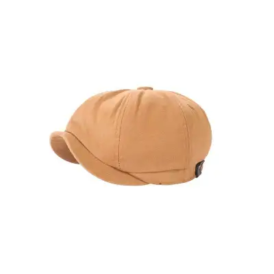 Men Fashion Retro Cotton-linen Beret Hats