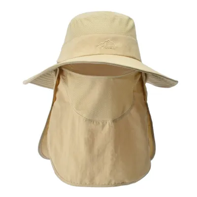 Outdoor Waterproof Quick-drying Sunscreen Breathable Sun Hat Unisex Nylon