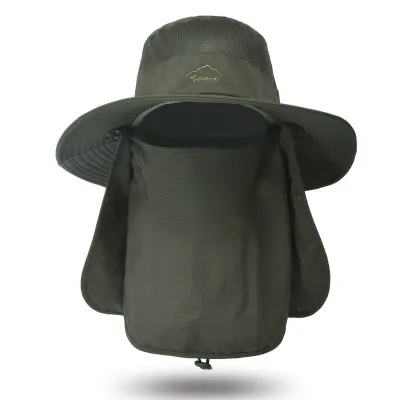 Outdoor Waterproof Quick-drying Sunscreen Breathable Sun Hat Unisex Nylon