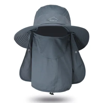Outdoor Waterproof Quick-drying Sunscreen Breathable Sun Hat Unisex Nylon
