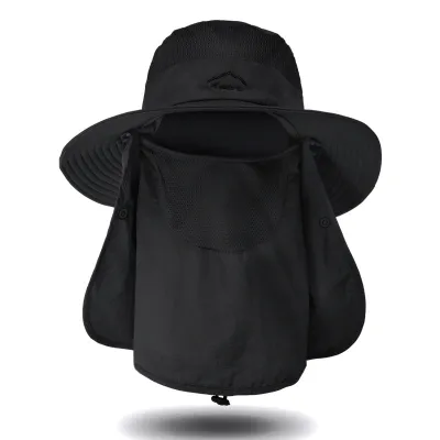 Outdoor Waterproof Quick-drying Sunscreen Breathable Sun Hat Unisex Nylon