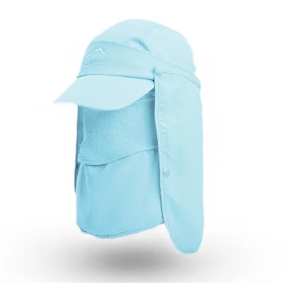Outdoor Sun Protection Quick-dry Fishing Cap Unisex Adjustable 56-58cm