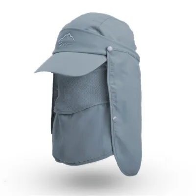 Outdoor Sun Protection Quick-dry Fishing Cap Unisex Adjustable 56-58cm