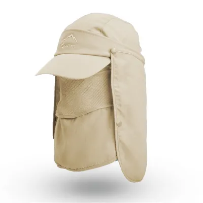 Outdoor Sun Protection Quick-dry Fishing Cap Unisex Adjustable 56-58cm