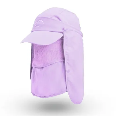 Outdoor Sun Protection Quick-dry Fishing Cap Unisex Adjustable 56-58cm