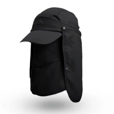 Outdoor Sun Protection Quick-dry Fishing Cap Unisex Adjustable 56-58cm