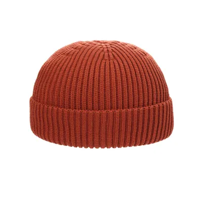 Fashion Winter Warm Knitted Beanie Unisex Dome Monochrome