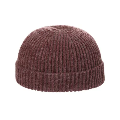 Fashion Winter Warm Knitted Beanie Unisex Dome Monochrome