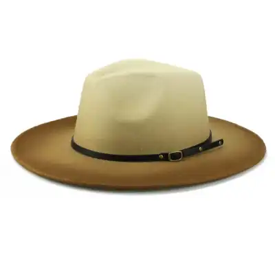 Fashion Warm Gradient Colored Fedora Hat