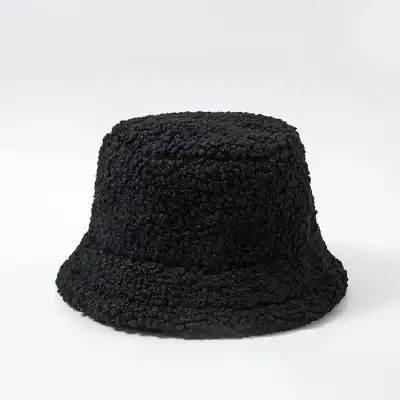 Fashion Solid Cashmere Fisherman Hat for Women
