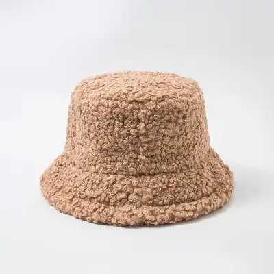 Fashion Solid Cashmere Fisherman Hat for Women