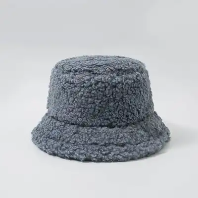 Fashion Solid Cashmere Fisherman Hat for Women