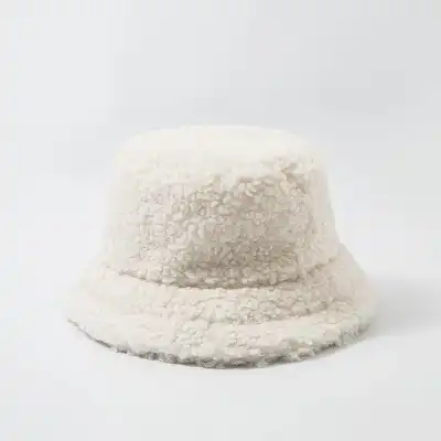 Fashion Solid Cashmere Fisherman Hat for Women