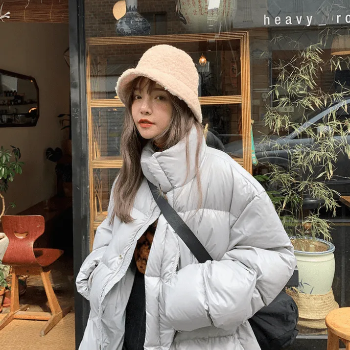 Fashion Solid Cashmere Fisherman Hat for Women