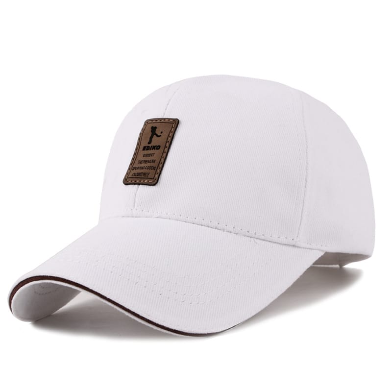 Wholesale Simple Letter Label Solid Color Cap