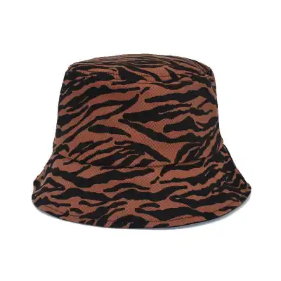 Unique Flame Pattern Bucket Hat for Couples