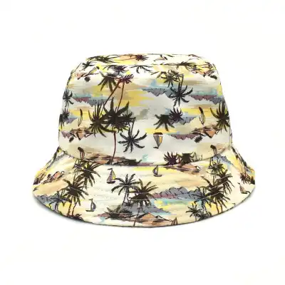 Unique Flame Pattern Bucket Hat for Couples
