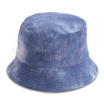Vintage Tie-dye Corduroy Bucket Hat