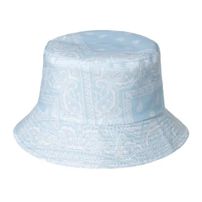 Fashion Printing Unisex Dome Bucket Hat Polyester
