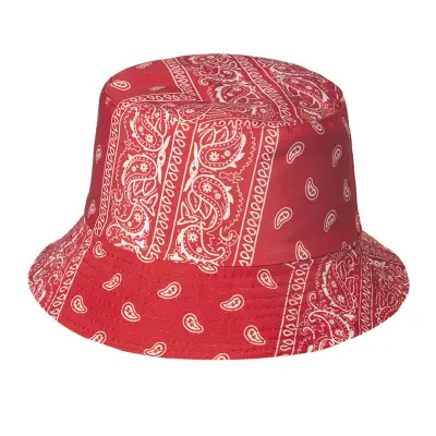 Fashion Printing Unisex Dome Bucket Hat Polyester