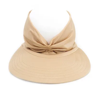 Simple Solid Color Anti-ultraviolet Empty Top Hat