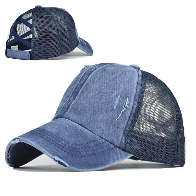 Wholesale Retro Hole Design Mesh Cap